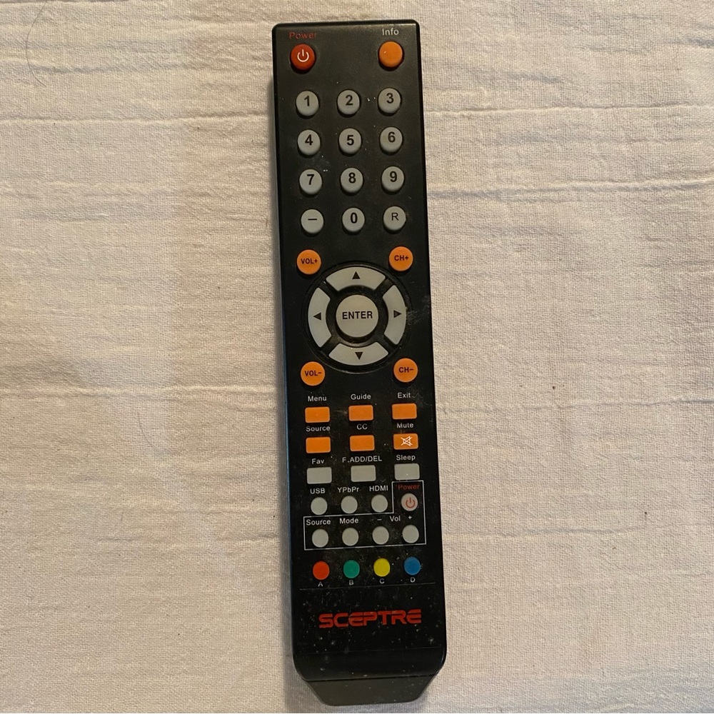 -Sceptre Remote Control for Sceptre 4K TV #8142026670003C